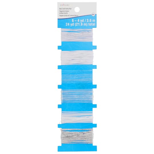 12 Packs: 6 ct. (72 total) Basic Cord Variety Pack by Creatology™